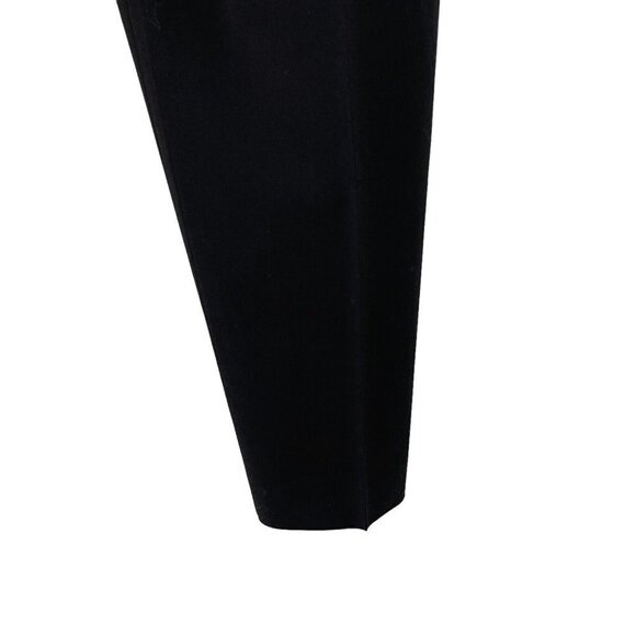 Eileen Fisher Medium Black Dress Pants Tapered Crop Wool Blend Stretch Womens - Picture 6 of 7